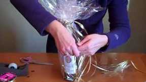 WINE BOTTLE GIFT - A BEAUTIFUL PRESENTATION