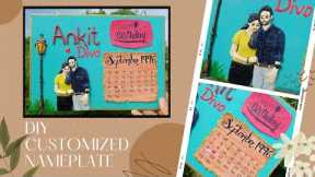 Customized Couple Gift Ideas/Couple Gifting Idea/Bride Groom Design/Wedding Gift Ideas/Clay Art