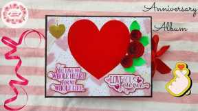 Anniversary Album.Scrapbook for Anniversary.Gifts for Husband.Wedding Anniversary Gift Ideas.