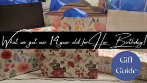 What we got our 14 year old for Her Birthday! // Gift Guide for teenage girls / Teen Girl gift ideas