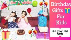 Unboxing Birthday Gifts of 3 Year Baby Girl|Birthday Gift Ideas for Baby Girls (3-5 year old )