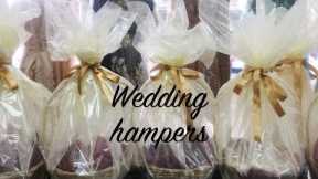DIY WEDDING GIFT BASKET | HOW TO MAKE HAMPERS