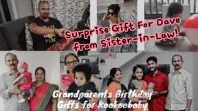 Surprise Gift From Kerala! Kookoobaby's birthday gifts from grandparents.#usa #kookoobaby