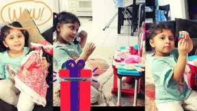 Duha opening her birthday gifts #giftopening #giftsbox #gifts #entertainment #kidsvideo #duhashah