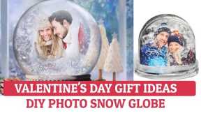 Valentines Day special DIY gifts | DIY Photo Snow Globe | Personalized Gifts for your partner |