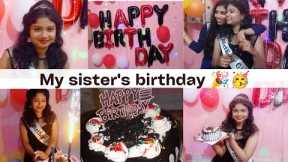 My Sister's Birthday 🎉 🎂 & Birthday Gifts 🎁 Unboxing ❤️/Surprising🎁 her with a......🎂🎁🎈👗???