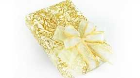 Wedding Gift Wrapping (Japanese Pleats Design)