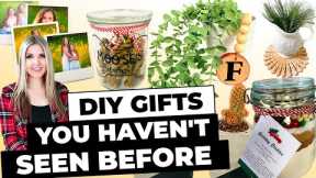 DIY GIFTS YOU HAVEN'T SEEN BEFORE...that people will actually want for Christmas!!