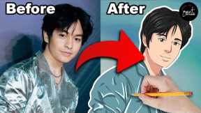 Birthday Gift Ideas for Him | Self Portrait Illustration Angga Ayunda