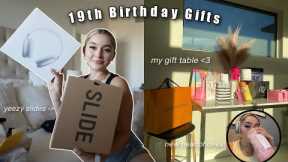 WHAT I GOT FOR MY 19TH BIRTHDAY *birthday party 2022*