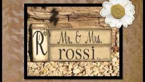 Diy Wedding Gift | Diy Wood Crafting | Rustic Wedding Gift