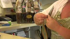 Tying Bows for Gift Baskets