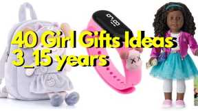 40 Kids Gifts Ideas For Girls 3_15 Years old #gift #present