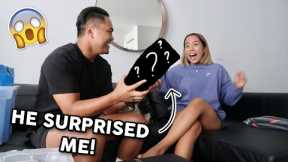 BOYFRIEND GIFT EXCHANGE! CELEBRATING OUR ANNIVERSARY!