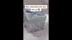 THE PERFECT BIRTHDAY GIFT FOR HER - She CRIED! 😭🎁 #shorts