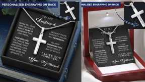 Personalized Gifts for Boyfriend | Gift Ideas for Boyfriend | Valentines Gifts for Him | Birthday A