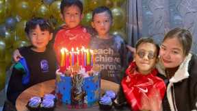 Blast Birthday🎂Party with Kids | Birthday Gifts Unboxing, Decorations, Dinners 🥘 | Shrine Tania