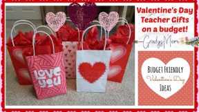 Valentine's Day Teacher Gifts on a Budget | Gift Idea for anyone!