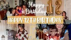 OPENING BIRTHDAY PRESENTS & HUGE BIRTHDAY SURPRISE! | HAPPY 12TH BIRTHDAY LILLY! | BIRTHDAY VLOG