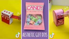 aesthetic diy gifts ❤️ handmade gift ideas 2023 / Candy Love Notes /paper craft / TikTok compilation