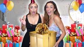 SURPRISING HER WITH 24 GIFTS FOR HER 24TH BIRTHDAY!!