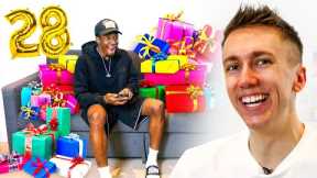 I BOUGHT TOBI 28 PRESENTS FOR HIS BIRTHDAY