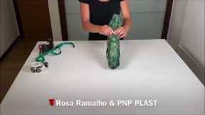 Gift wrap a bottle of wine//gift wrapping ideas #wrappingabottle#giftwrappingtutorial