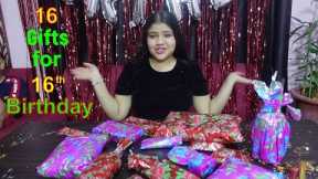 Opening My 16th Birthday Gifts @BudaBudiVlogs