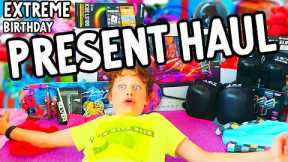 BIGGY'S 14th BIRTHDAY PRESENTS haul w/Norris Nuts