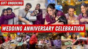 Our WEDDING ANNIVERSARY CELEBRATION | GIFT UNBOXING ❤️🥰