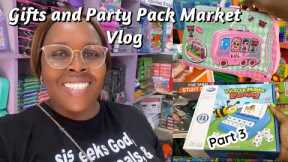 THIS MARKET HAS BEAUTIFUL KIDDIES GIFTS AND PARTY PACK ITEMS | MARKET VLOG | BACK TO SCHOOL