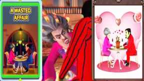 Scary Teacher Vs Scary Stranger Miss T and Francis Love Valentine's Day Pranks