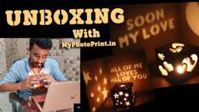 Unboxing Customized Your Name/Text Wooden Shadow Box by BaBaUnboxy✋ ( Gift Series | Episode-3)