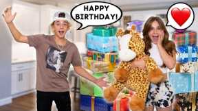 Surprising Piper Rockelle W/ 14 GIFTS For Her 14th BIRTHDAY! 🎁| Gavin Magnus