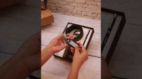 Personalized Wallet, Keychain, Pen & Belt Gift Set for Men