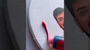 Painting Cutest Wedding Gift 😱 #shorts