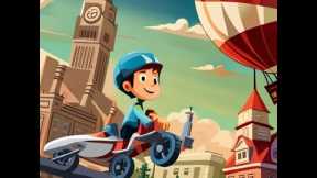 The Great Axle City Adventure | Kids Bedtime Stories