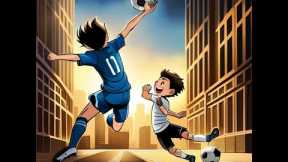 Messi and Saesk's Beyblade Battle at the Chase Center | Kids Bedtime Stories