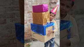 Chotu Ka Birthday Gifts 🤩💥 #shorts #freegiftinside