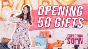 Unboxing All My Baby Shower Gifts! (ft. Team Titan)