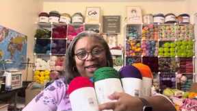 Happytohook Creations- Birthday gifts and a yarn swap from Ireland! #crochet #yarn #crochettube