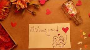 Long distance anniversary surprise ideas for him ❤ | Handmade anniversary gifts ideas |