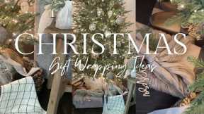 5 EASY CHRISTMAS GIFT WRAPPING IDEAS | GIFT IDEAS