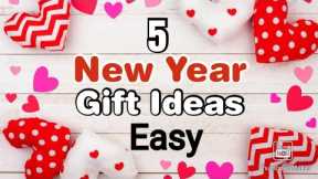 5 Handmade New Year Gift Ideas Easy | Happy New Year Gifts | New Year 2021 Gift Ideas