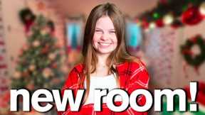 My Daughter's New HOLIDAY ROOM MAKEOVER