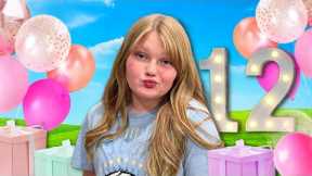 BUYING 12 Presents for my DAUGHTER'S 12th BIRTHDAY!