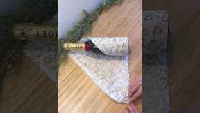 How to gift wrap a bottle🍾