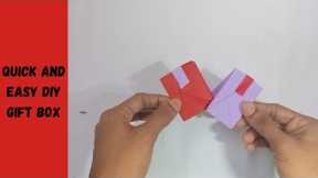 Diy gift box idea || quick and easy tutorial || how to make