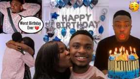 BIRTHDAY PRANK ON BOYFRIEND TURNS INTO A SURPRISE *EMOTIONAL*