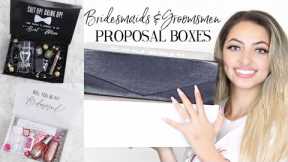 BRIDESMAIDS AND GROOMSMEN PROPOSAL BOXES | DIY & Personalized Gift Ideas